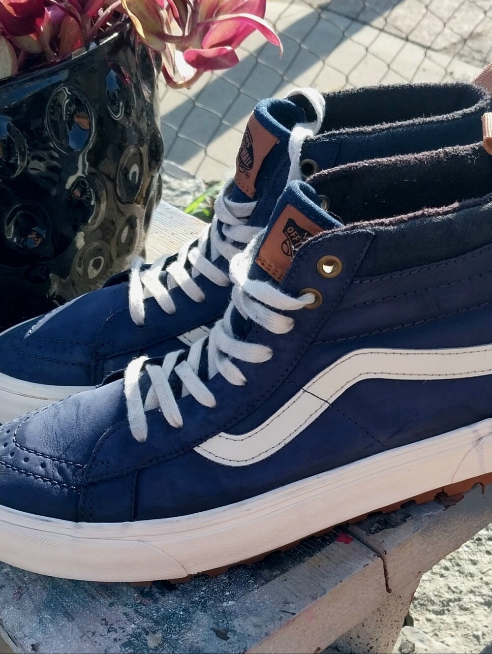Vans Sk8-Hi MTE High Top Sneakers Unisex men 9 women 10.5